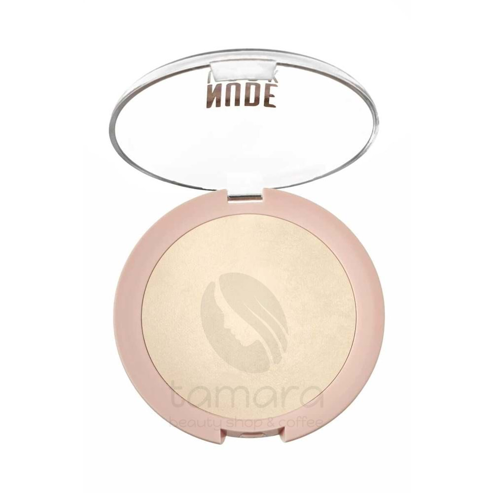 Golden Rose Nude Look Sheer Baked Powder–Fair Glow-Sedefli Pudra