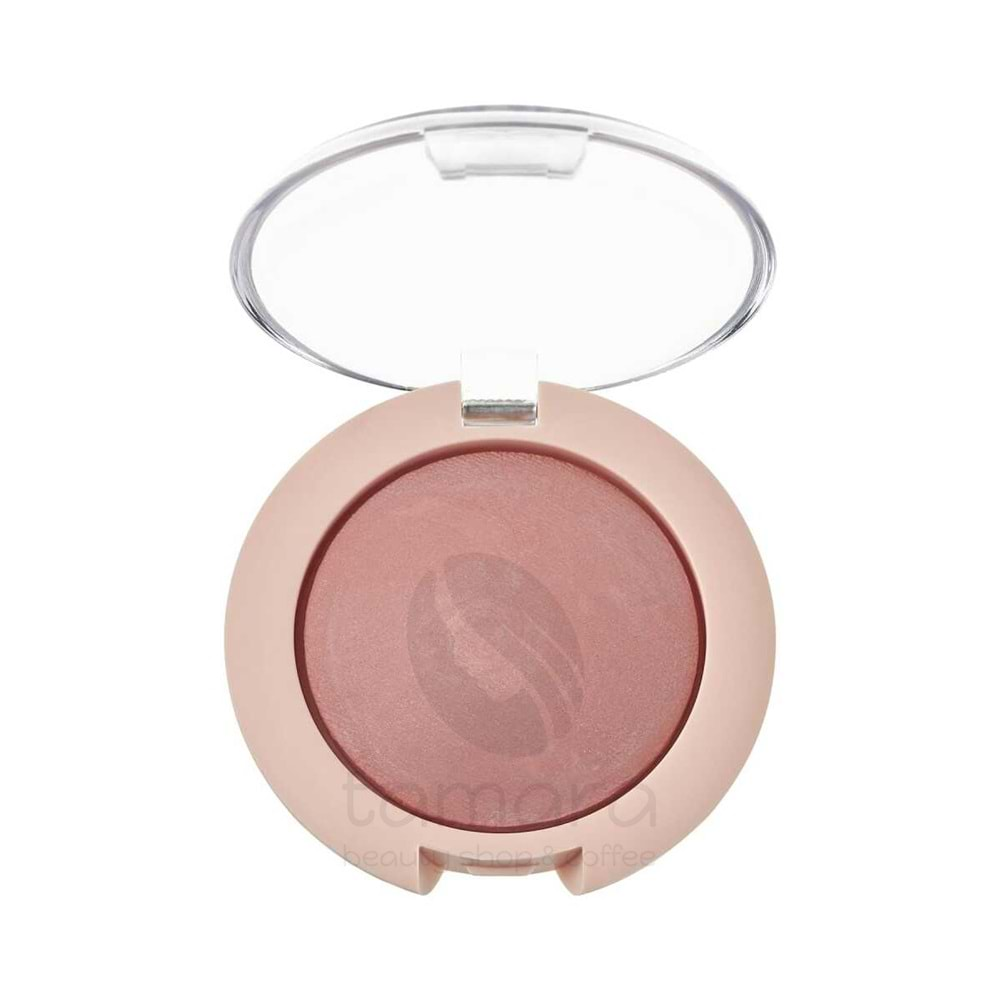 Golden Rose Nude Look Face Baked Blusher-Peachy Nude-İpeksi Allık