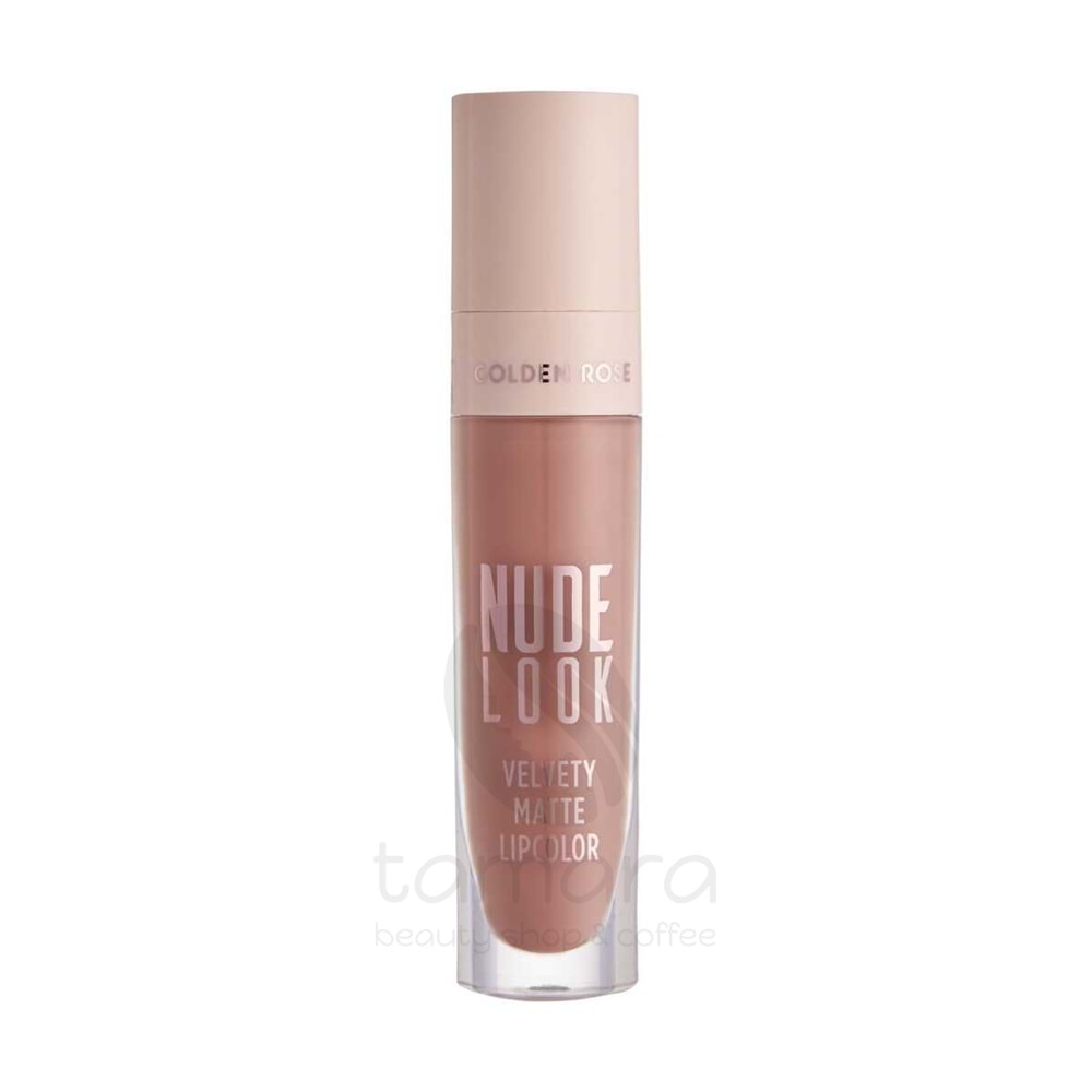 Golden Rose Nude Look Velvety Matte Lipcolor-01 Just Nude-Likit Mat Ruj