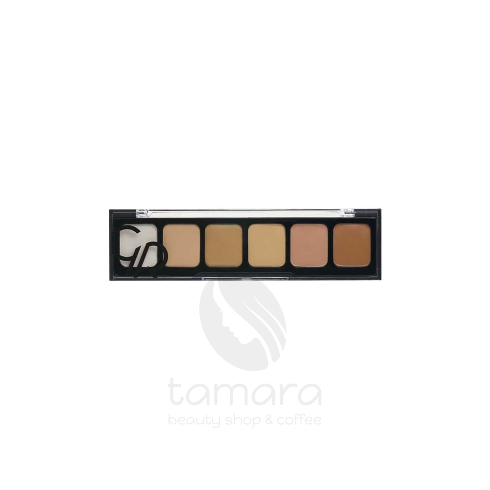 Golden Rose Correct&Conceal Concealer Cream Palette-01 Light To Medium-Kapatıcı Krem Palet