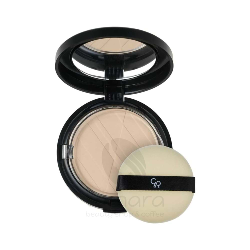 Golden Rose Longstay Matte Face Powder-01 ivory-Mat Pudra