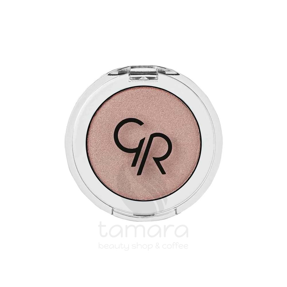 Golden Rose Soft Color Pearl Mono Eyeshadow-43 Shiny Pink-Tekli Sedefli Far