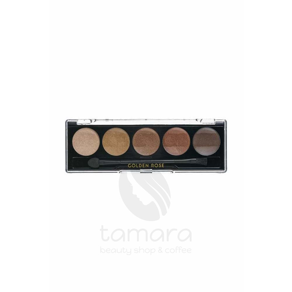 Golden Rose Professional Palette Eyeshadow-103 Brown Line-Far Paleti