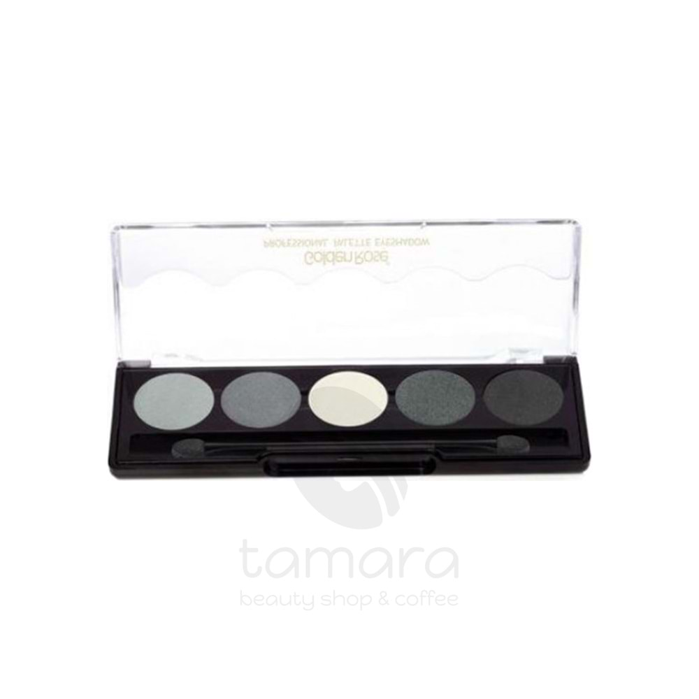 Golden Rose 5'li Göz Farı - Professional Palette Eyeshadow No: 104 Grey Line