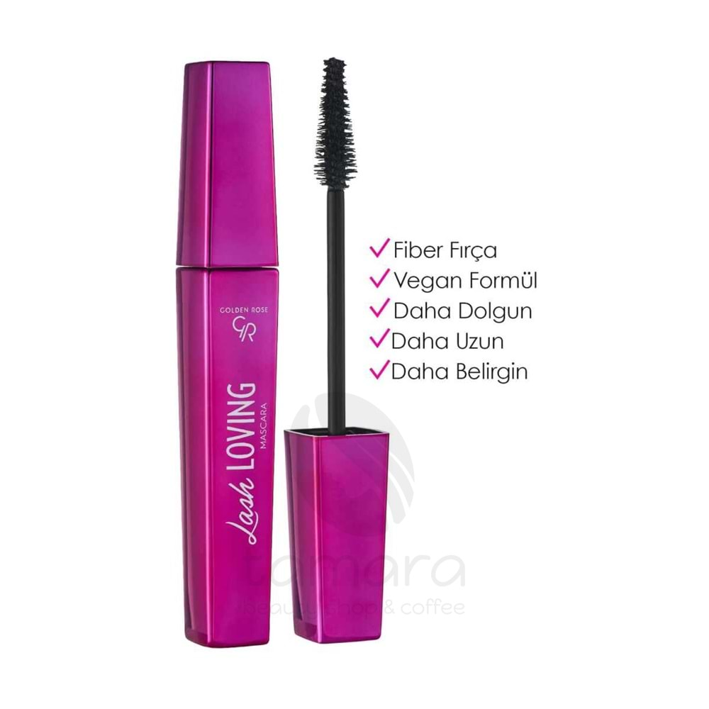 Golden Rose Lash Loving Mascara-Black-Hacim Veren Maskara