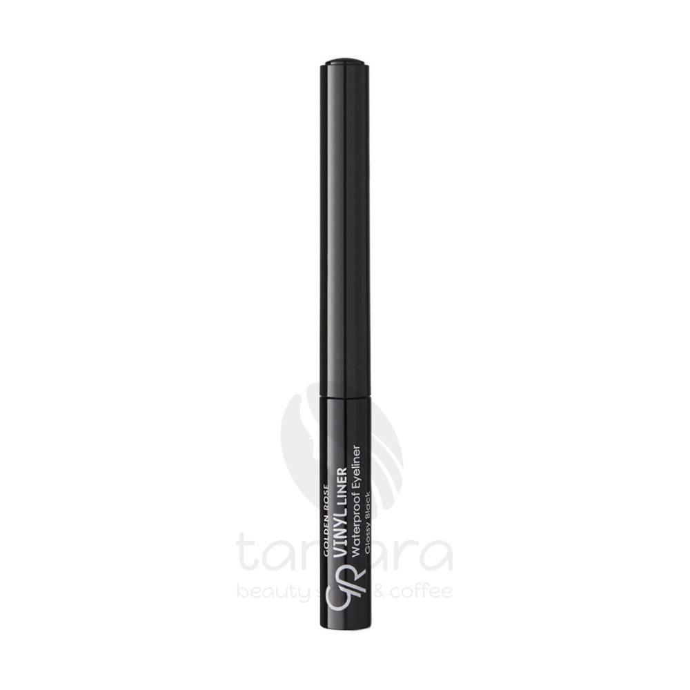 Golden Rose Vinyl Liner Waterproof Eyeliner-Black-Suya Dayanıklı Eyelıner