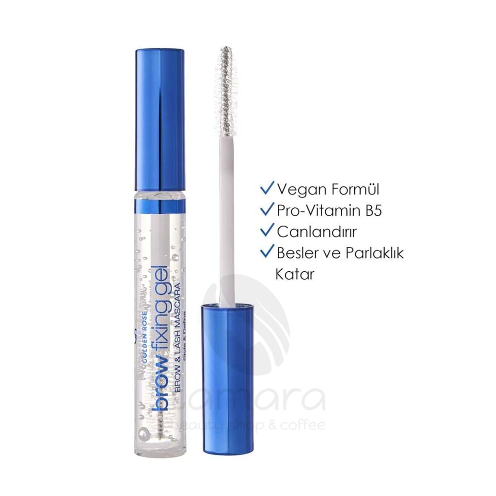 Golden Rose Brow Fixing Gel Brow&Lash Mascara-Kaş Ve Kirpik Sabitleyici