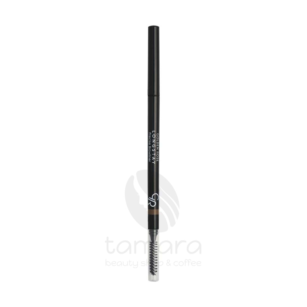 Golden Rose Longstay Precise Browliner-101 Black-Asansörlü Kaş Kalemi