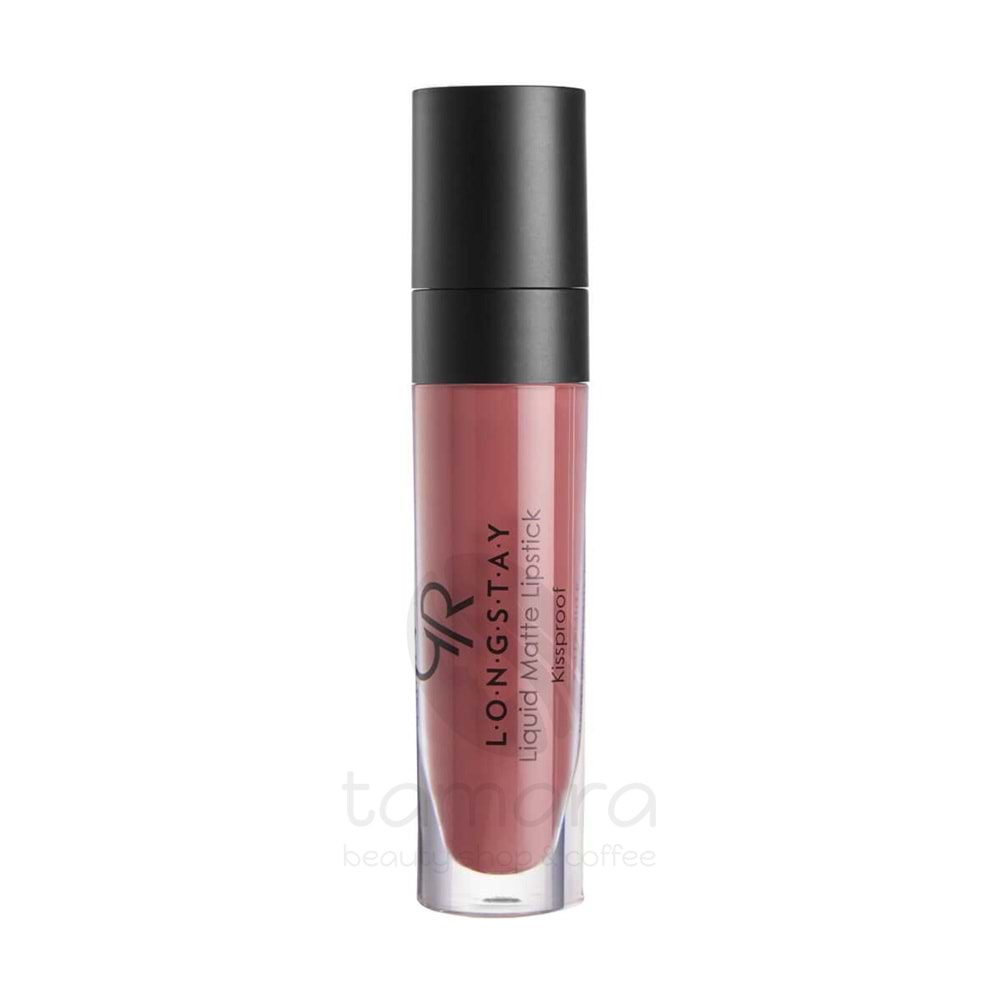 Golden Rose Longstay Liquid Matte Lipstick-20 Amber Brown-Likit Mat Ruj