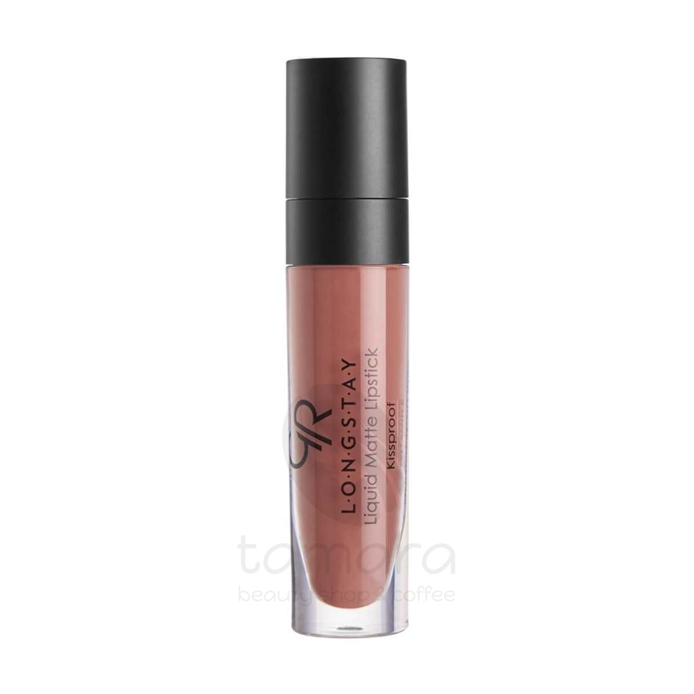 Golden Rose Longstay Liquid Matte Lipstick-22 Brown-Likit Mat Ruj