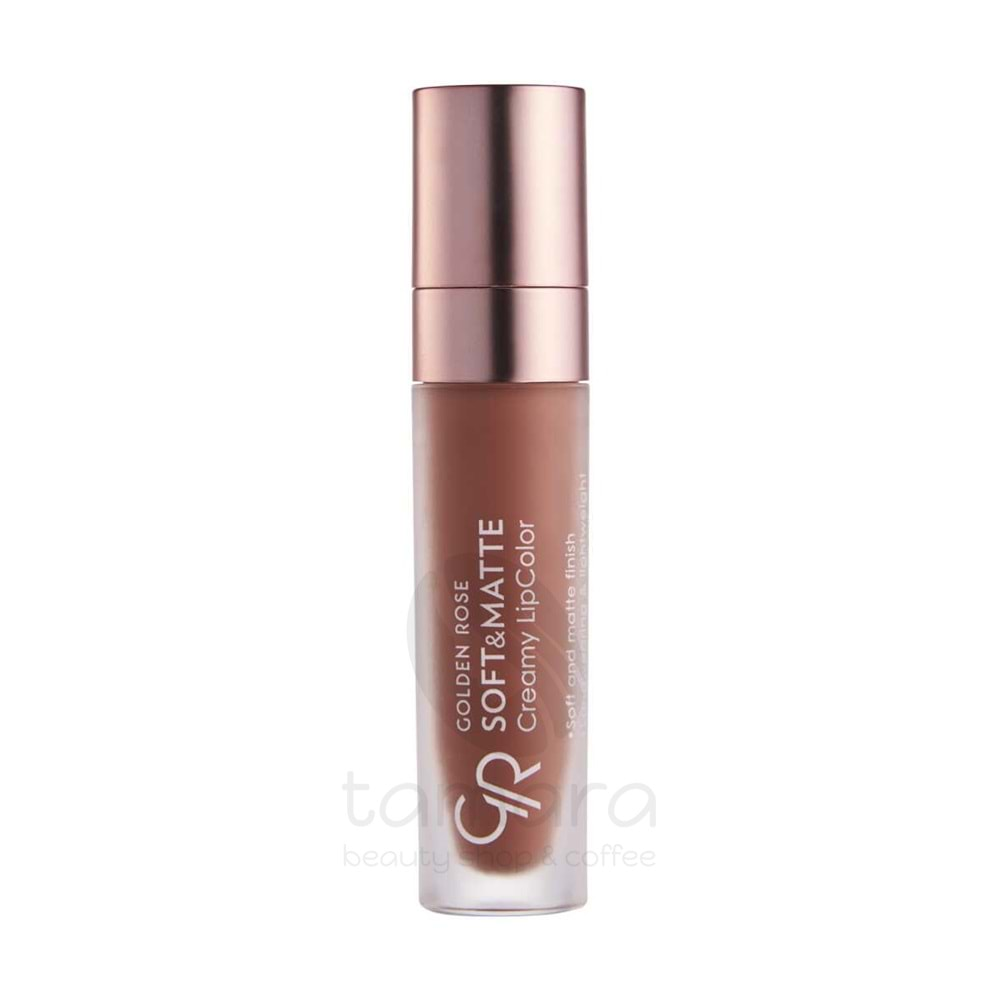 Golden Rose Soft&Matte Creamy Lipcolor-103 Cappuccino-Likit Mat Ruj