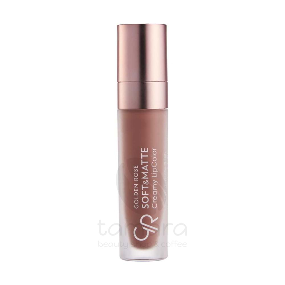 Golden Rose Soft&Matte Creamy Lipcolor-106 Milky Coffee-Likit Mat Ruj