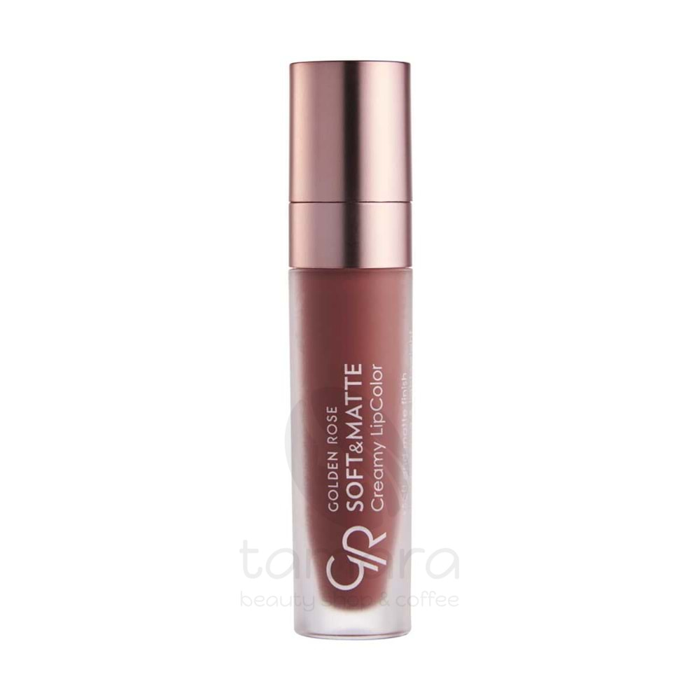 Golden Rose Soft&Matte Creamy Lipcolor-107 Milky Chocolate-Likit Mat Ruj