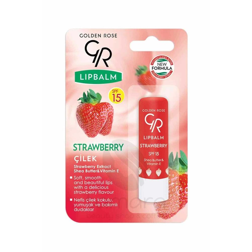 Golden Rose Lip Balm Strawberry