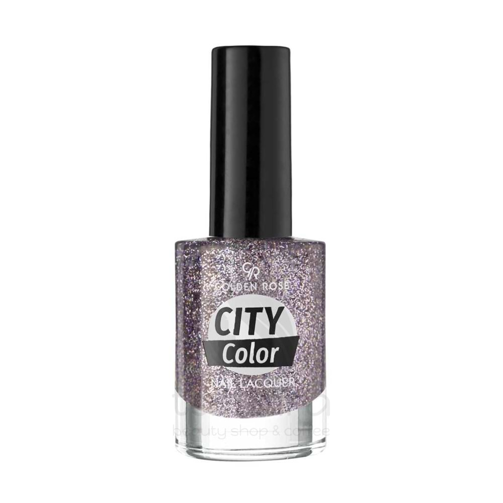 Golden Rose City Color Nail Lacquer Glittering Shades Oje 102