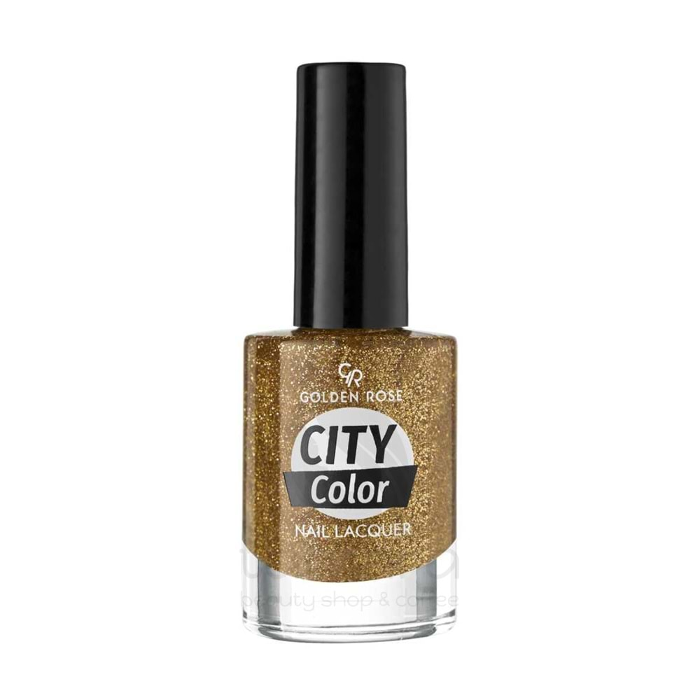 Golden Rose City Color Nail Lacquer Glittering Shades Oje 103