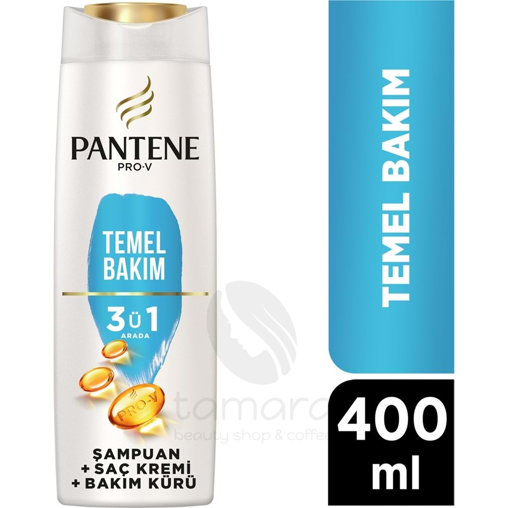 Pantene Pro-V Klasik Bakım 3’Ü 1 Arada Şampuan, Normal-Karma Saçlar 400ml