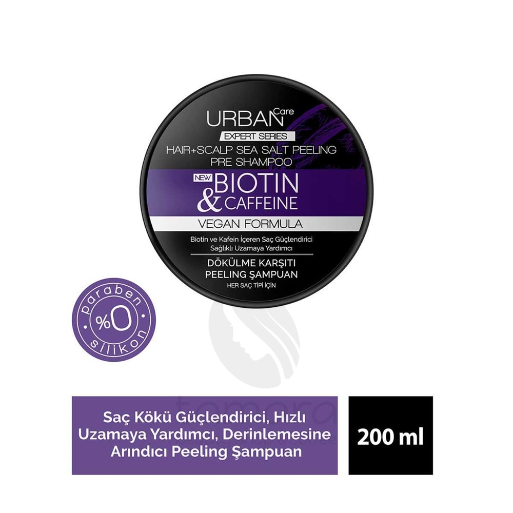 Urban Care Expert Series Biotin & Caffeine Peeling Şampuan