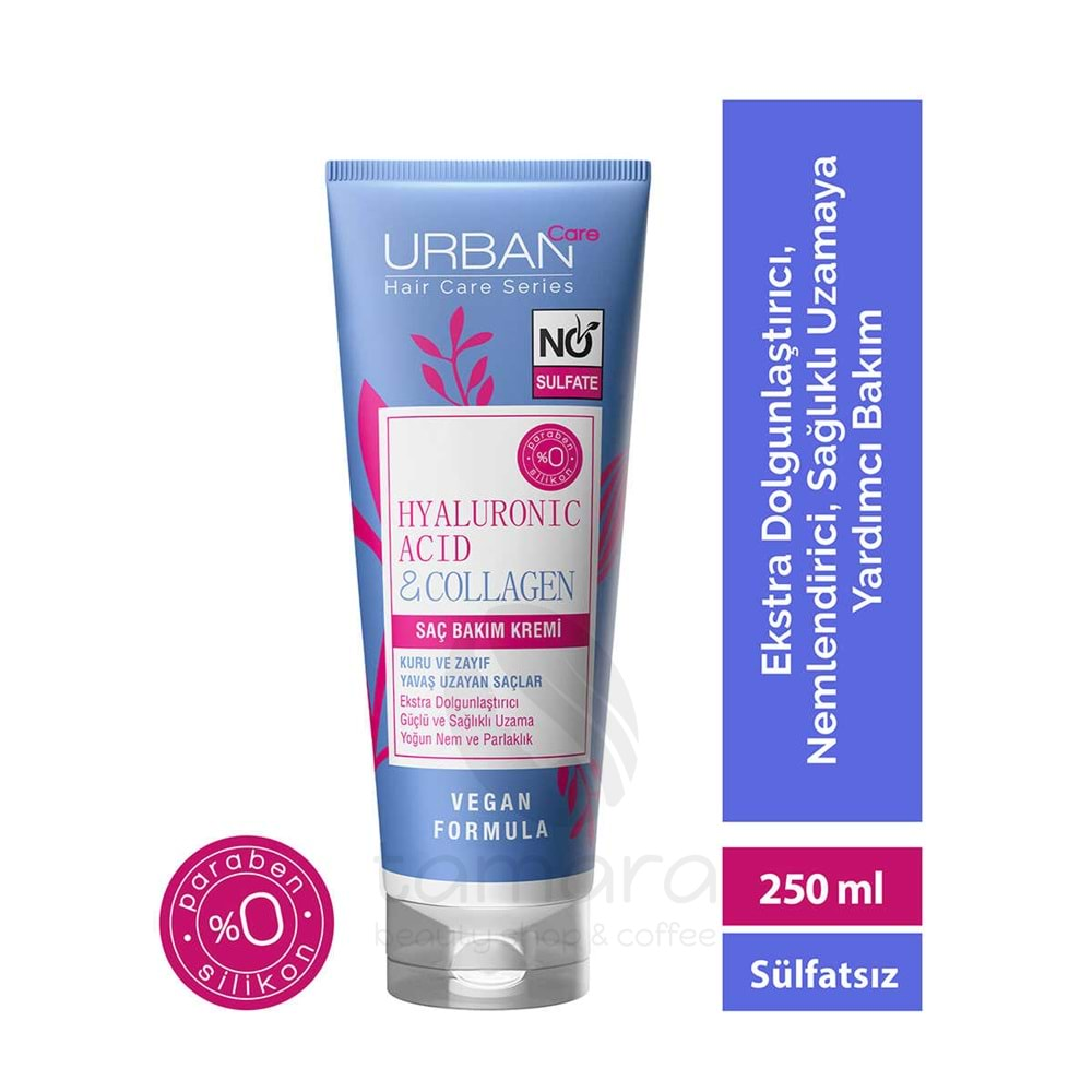 Urban Care Hyaluronic Acid & Collagen Saç Bakım Kremi