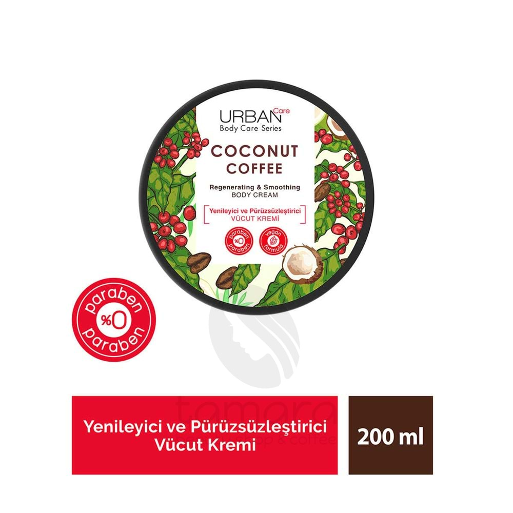 Urban Care Coconut Coffee Vücut Kremi