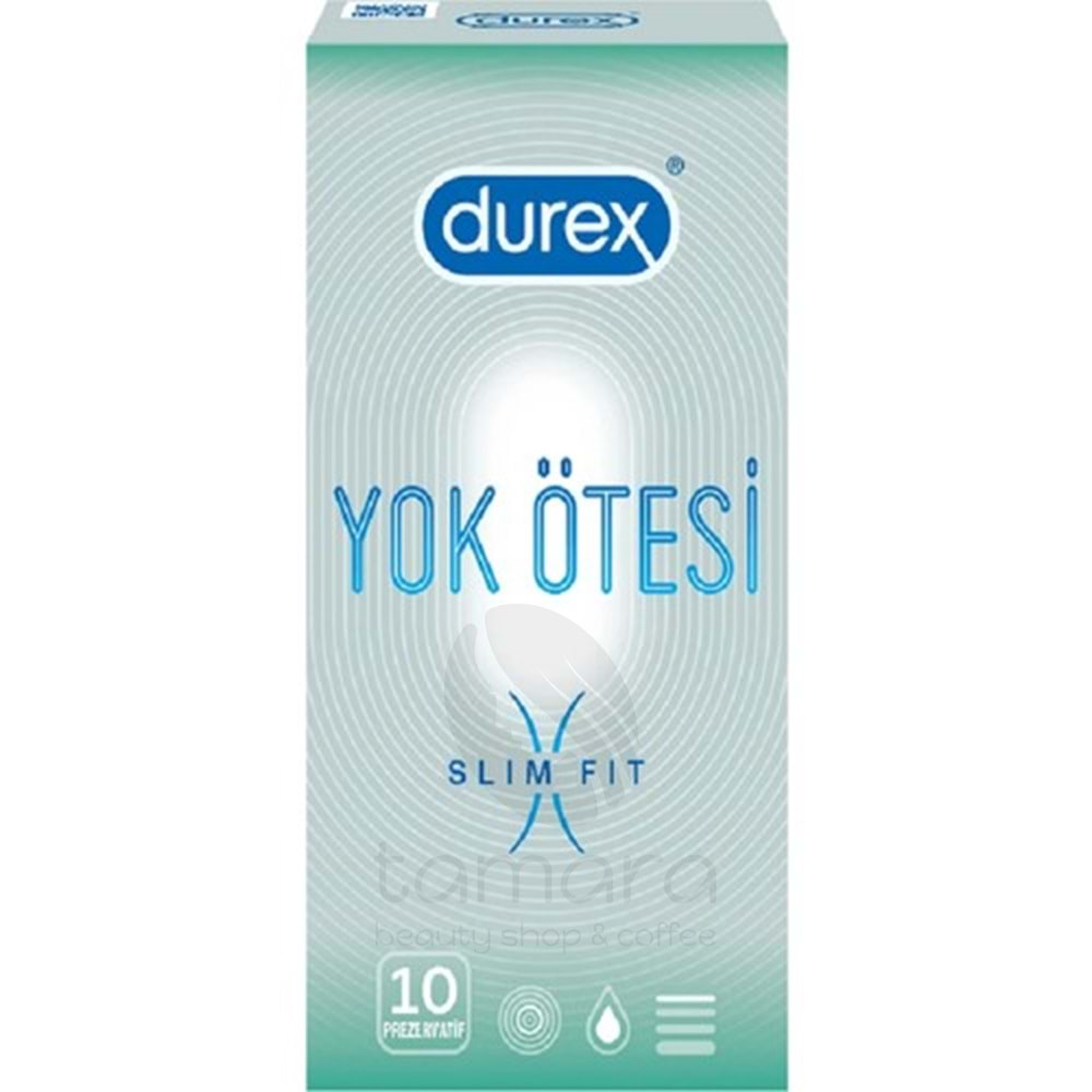 Durex Yok Ötesi Prezervatif Slim Fit 10'lu