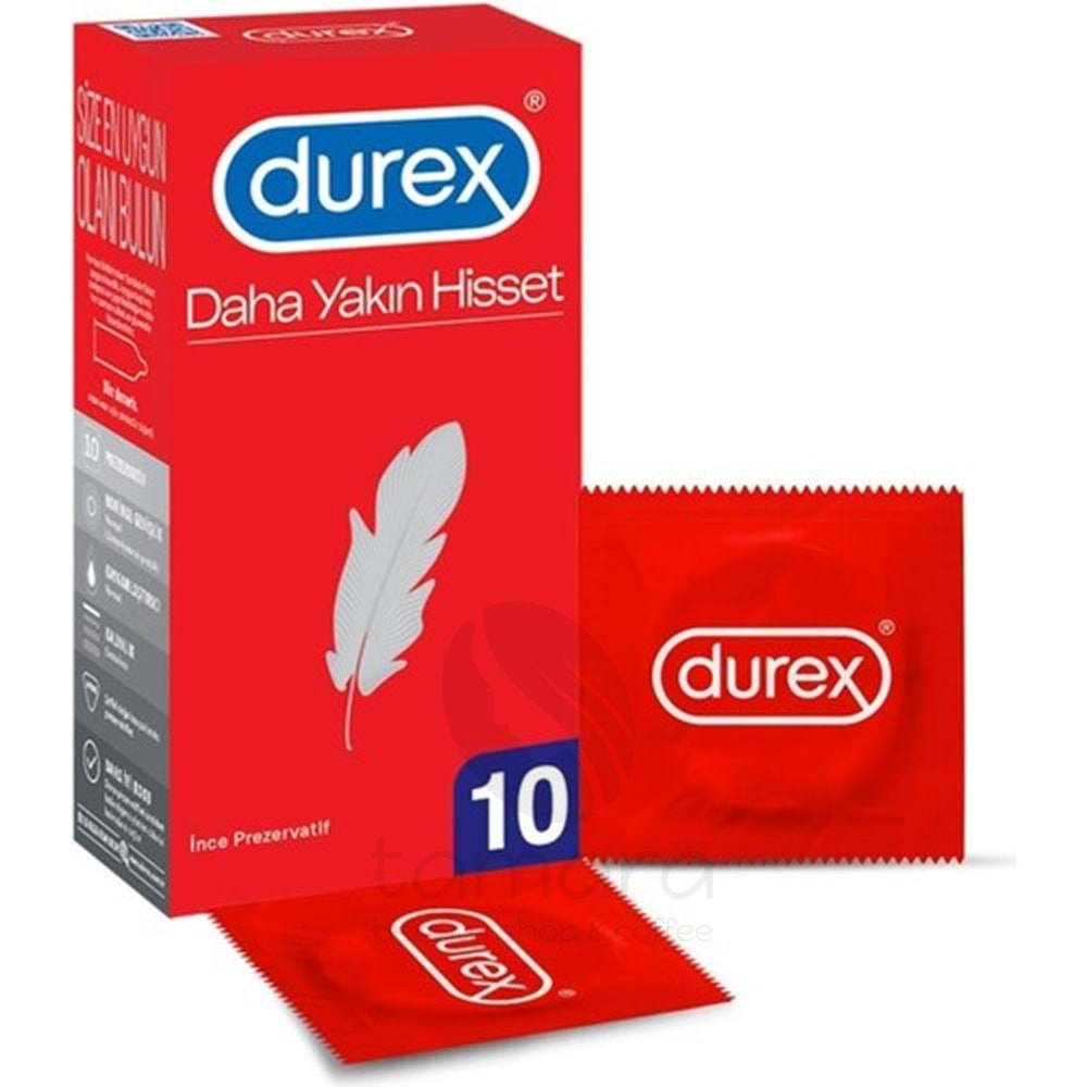 Durex Daha Yakın Hisset 10'lu Prezervatif