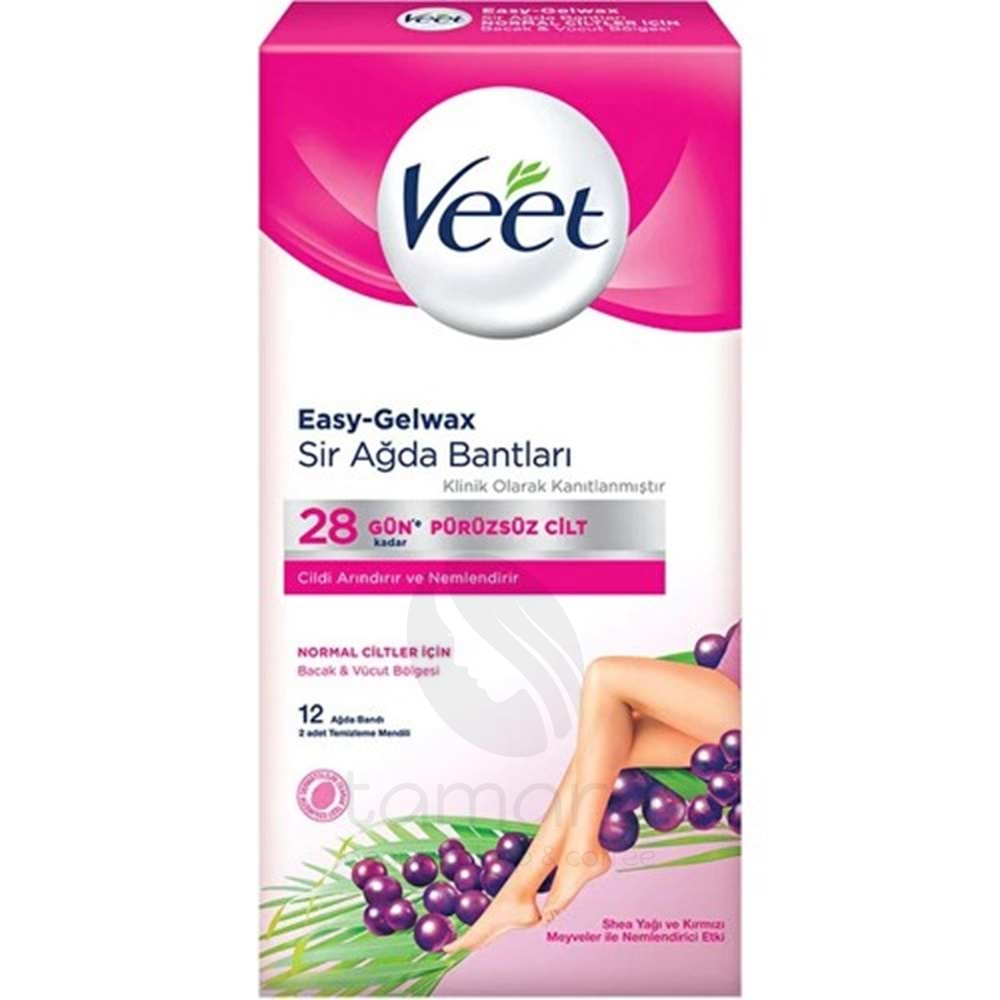 Veet Kolay Kullanım Soğuk Ağda Bantları