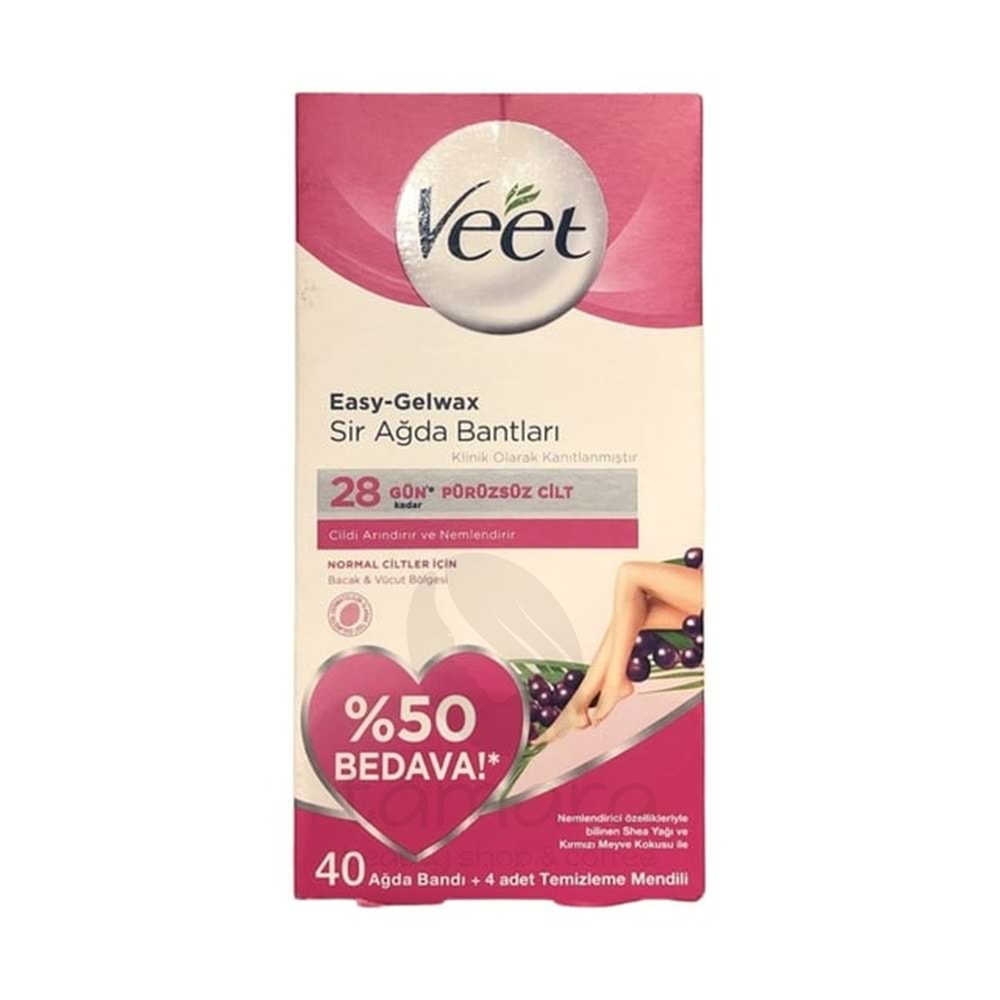 Veet Sir Ağda Bandı Normal 40'lı