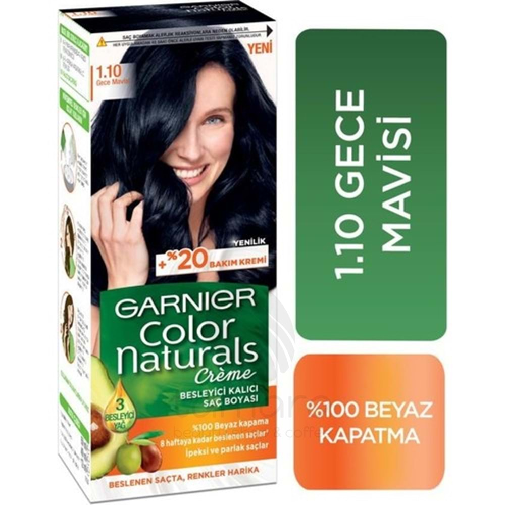 Garnier Color Naturals 1.10 Gece Mavisi