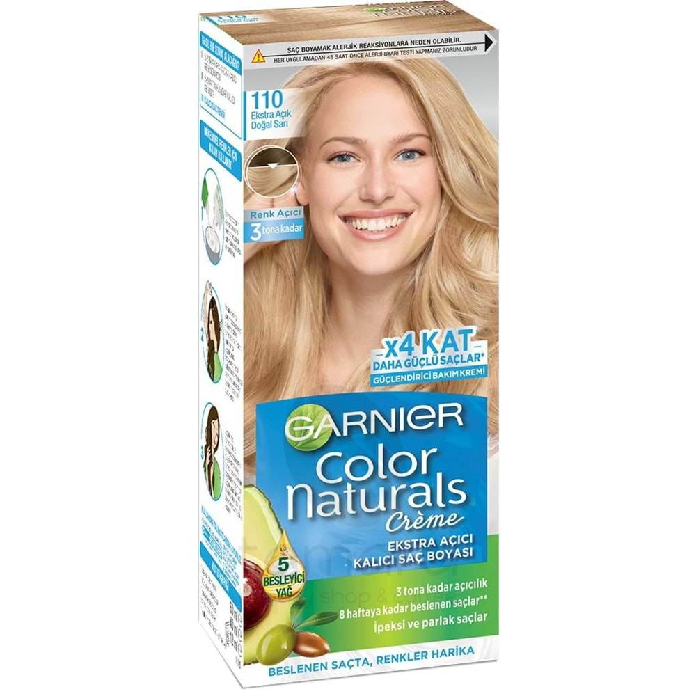 Garnier Color Naturals 110 Ekstra Açık Doğal Sarı