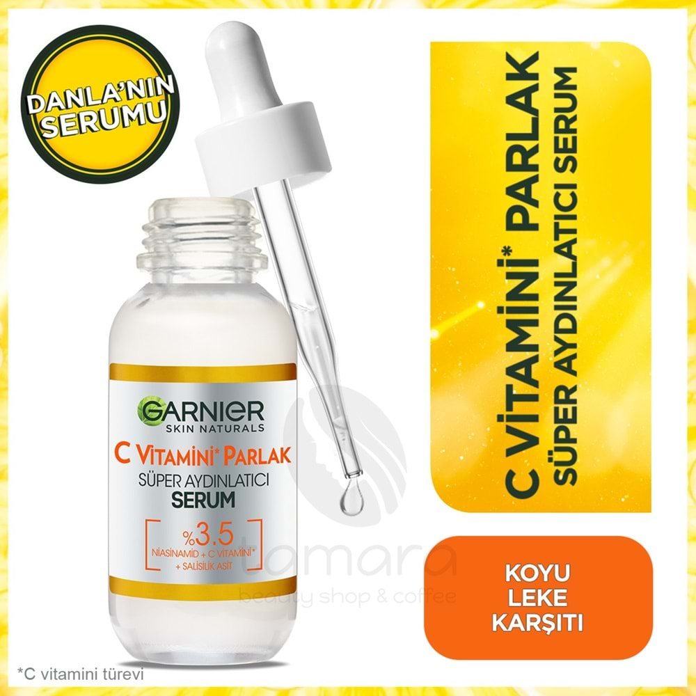 Garnier C Vitamini Parlak Süper Aydınlatıcı Serum 30 ml