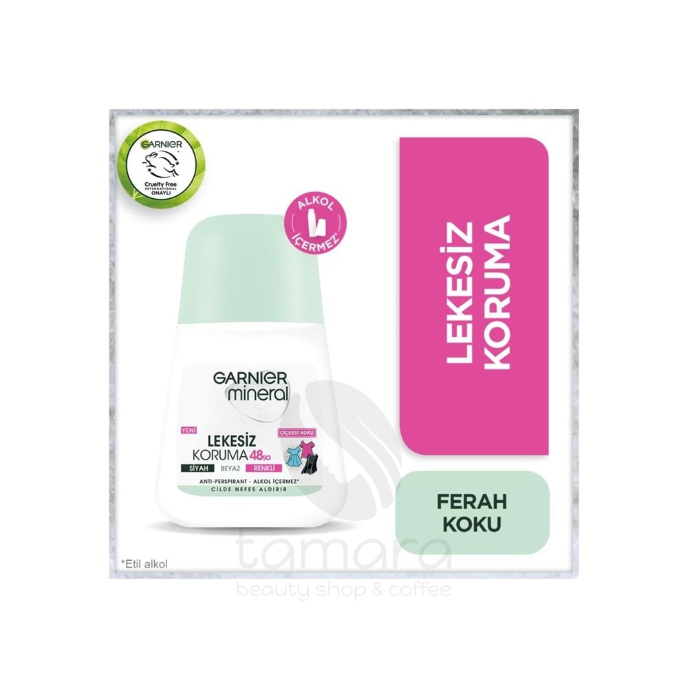 Garnier Mineral Lekesiz Koruma Roll-On Deodorant