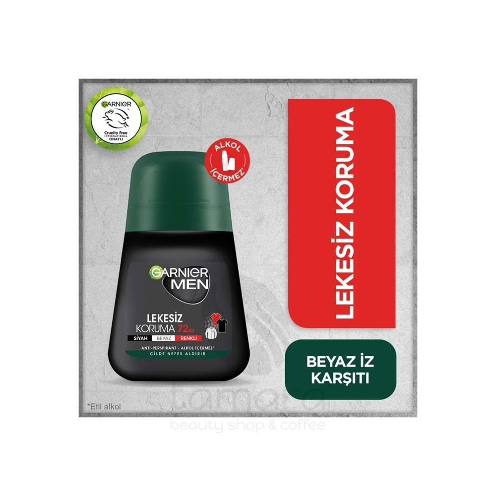 Garnier Men Lekesiz Koruma Roll-On 50 ml