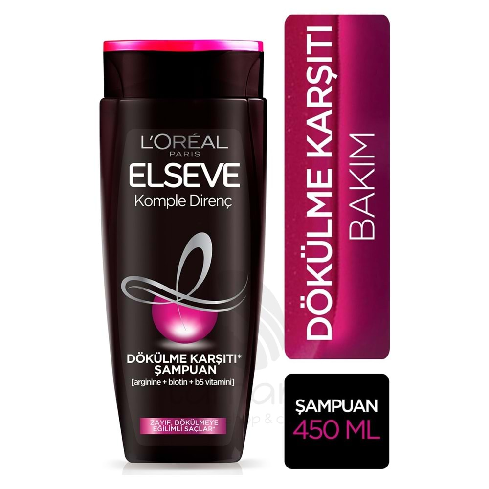 Loreal Paris Elseve Komple Direnç Dökülme Karşıtı Şampuan 450 ml