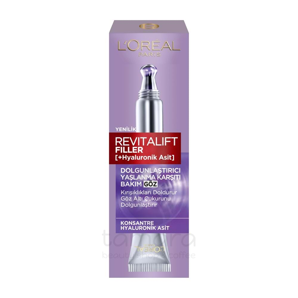 Loreal Paris Revitalift Filler Göz Kremi 15 ml