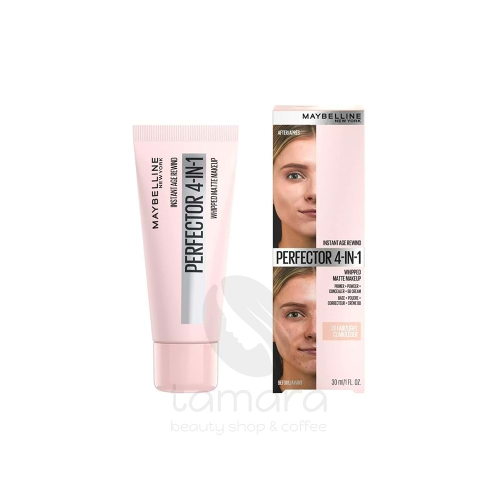 Maybelline New York Perfector 4 İn1 Whipped Make Up Fair Light