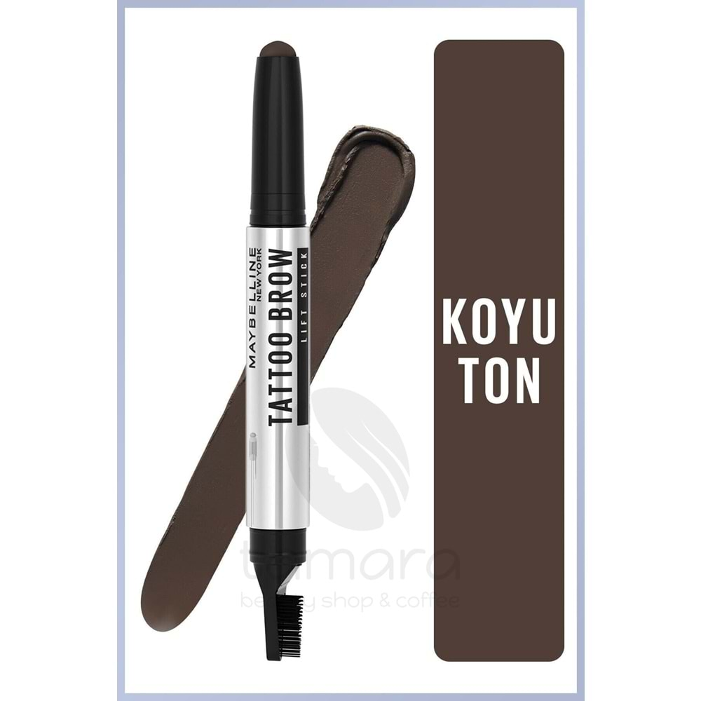 Maybelline New York Kaş Kalemi Tattoo Brow Lift Stick 04 Deep Brown