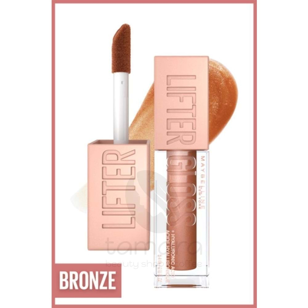 Maybelline New York Lifter Gloss Nemlendirici Dudak Parlatıcısı - 018 Bronze