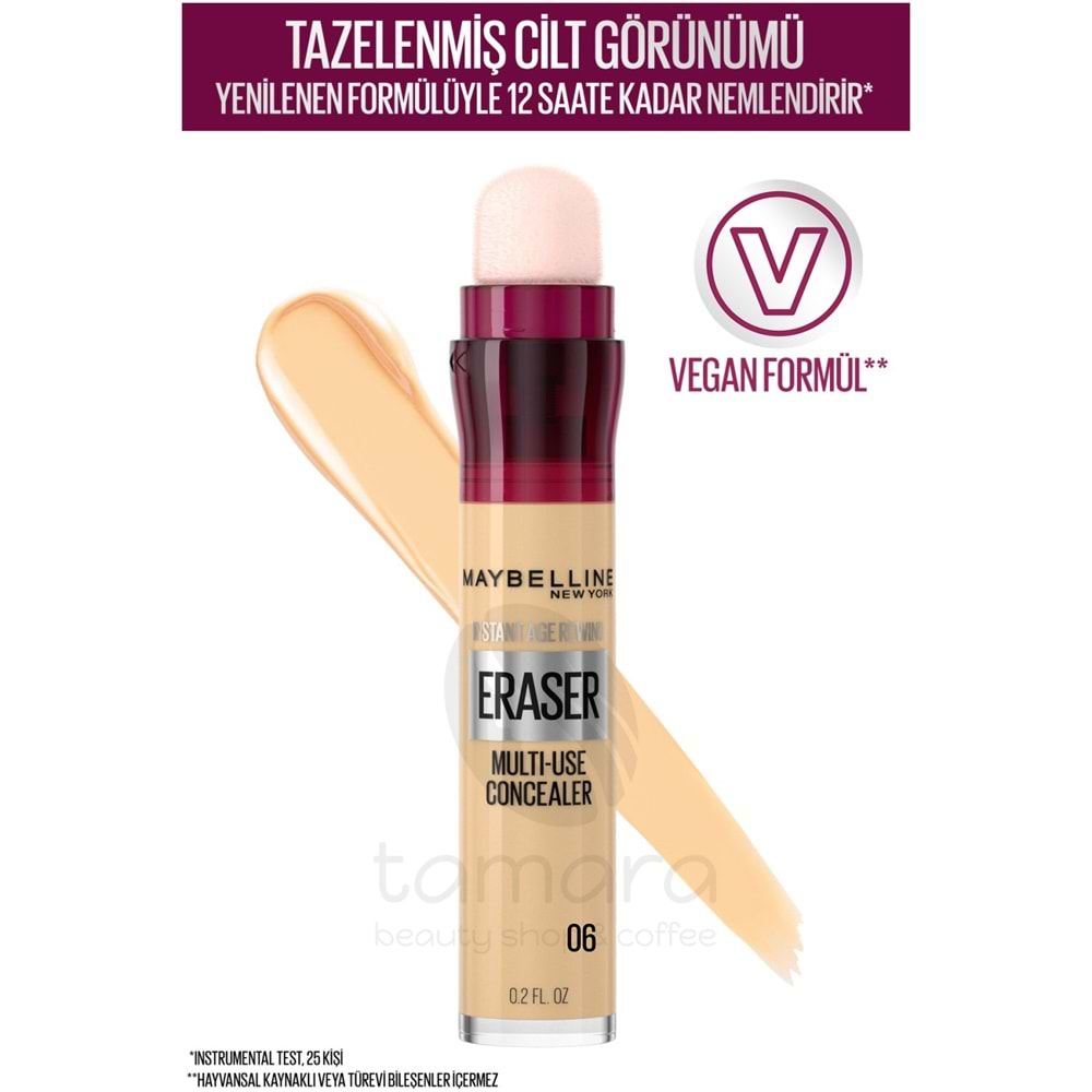 Maybelline Instant Anti Age Eraser Kapatıcı 06 Neutralizer