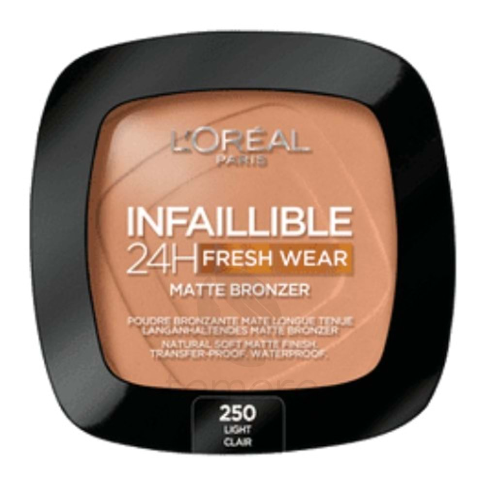 Loreal Paris Infaillible 24h Fresh Wear Bronzlaştırıcı Pudra 250