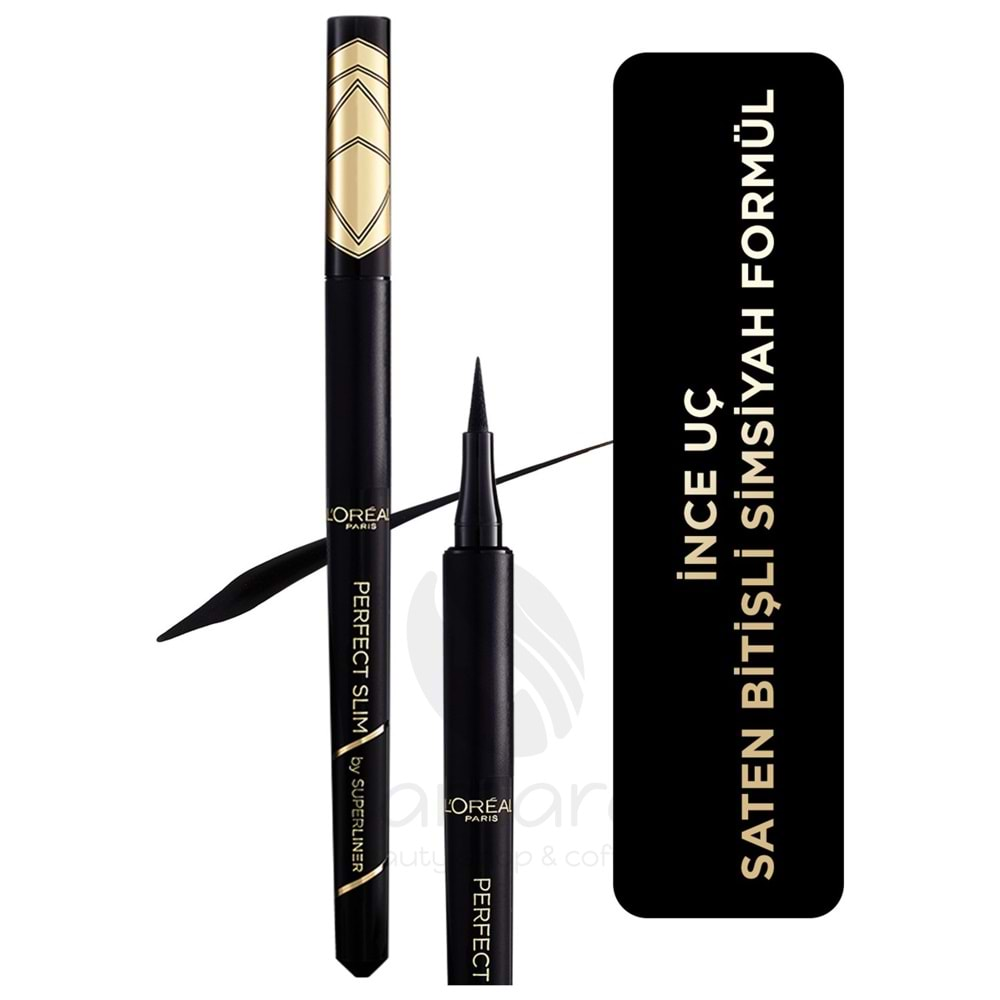 Loreal Paris Perfect Slim by Superliner Siyah Eyeliner Intense Black