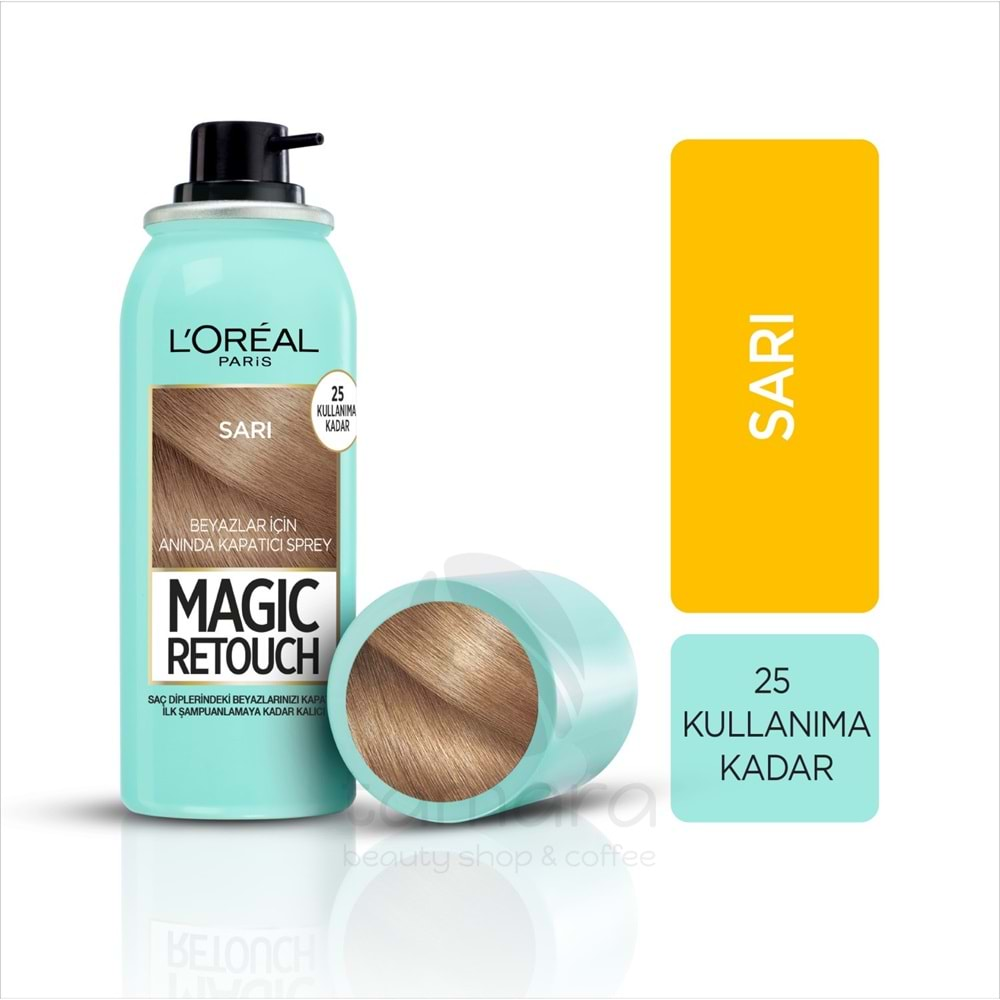 Magic Retouch Beyaz Dipleri Kapatıcı Sprey - Sarı