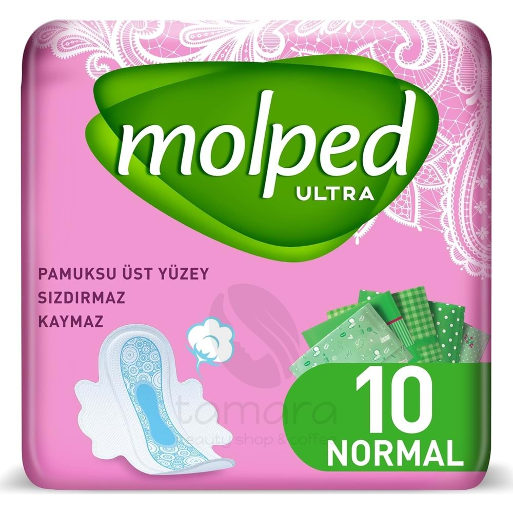 Molped Ultra Hijyenik Ped Normal 10 Adet