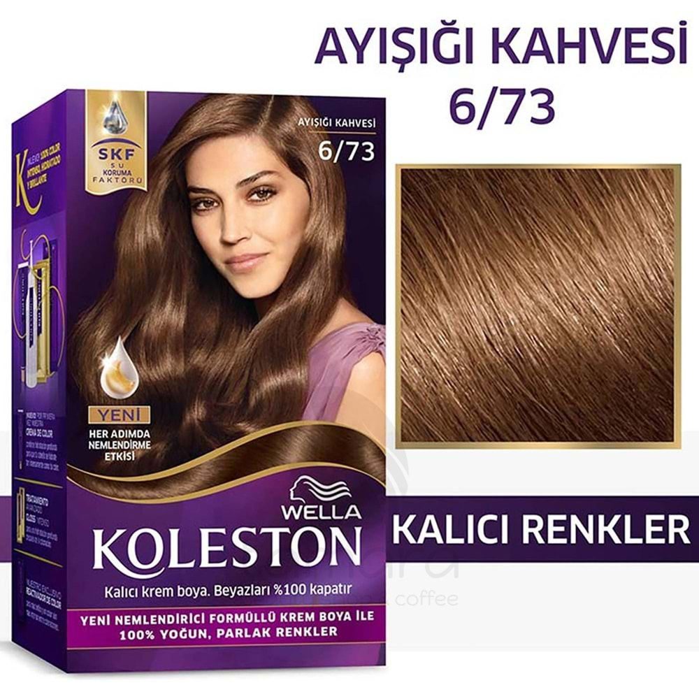 Koleston Kit Saç Boyası 6/73 Ay Işığı Kahvesi