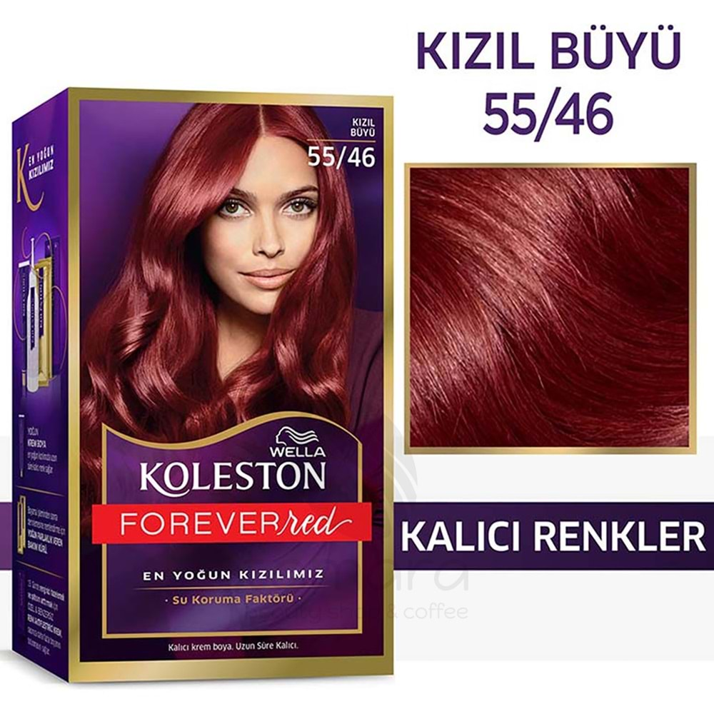 Koleston Set Saç Boyası 55/46 Kızıl Büyü