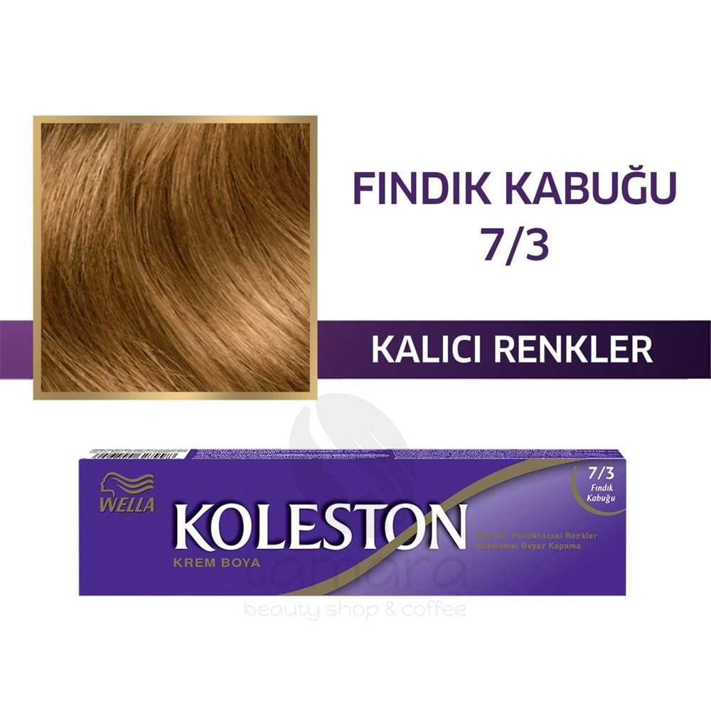 Koleston Single Tüp Boya 7/3 Fındık Kabuğu