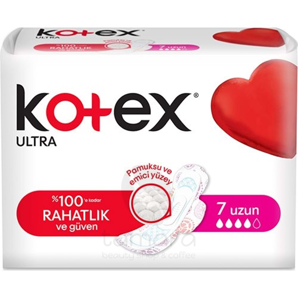 Kotex Ultra Tekli Uzun 7 li