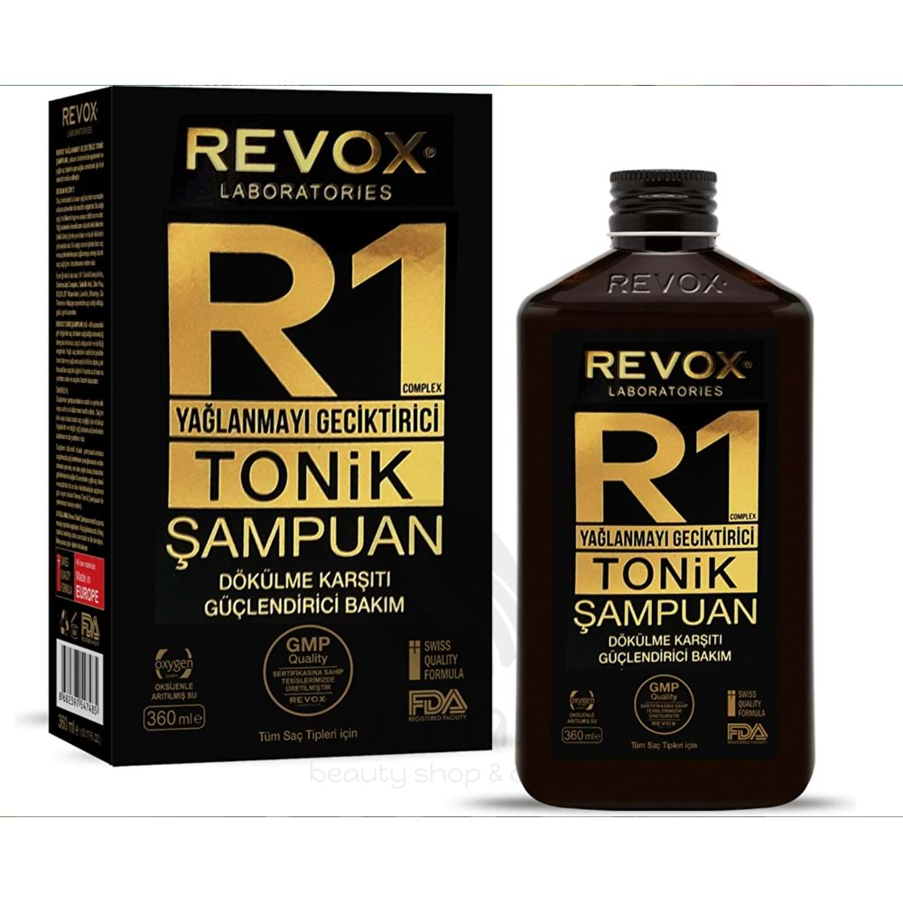 Revox Yağlanmayı Geciktiren Tonik Şampuan