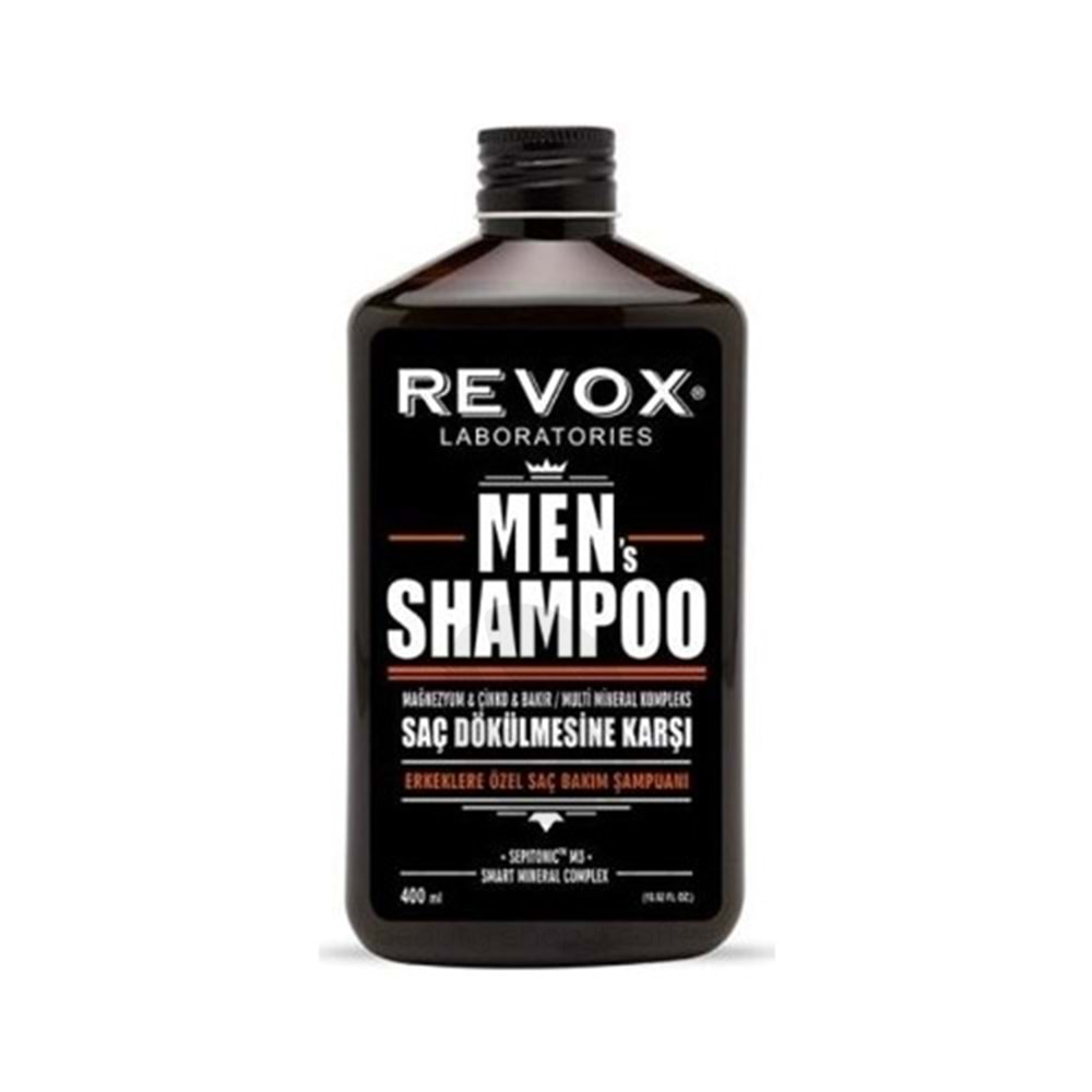 Revox Men's Shampoo Erkeklere Özel Şampuan 400 ml