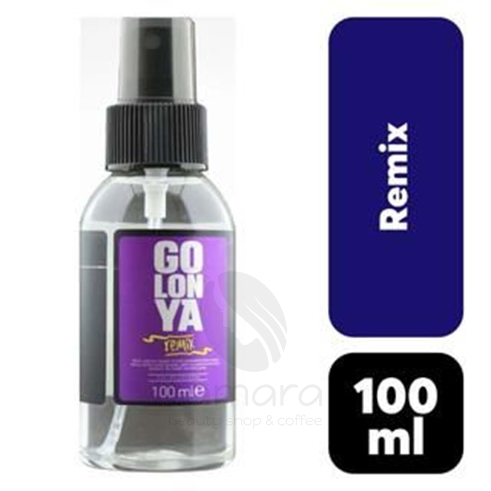 Golonya Sprey Kolonya Plastik Şişe Remix 100 ml